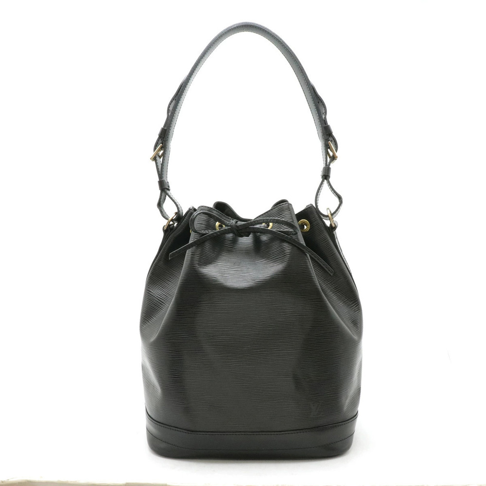 LOUIS VUITTON Epi Noe Shoulder Bag Hobo Drawstring Noir Black
